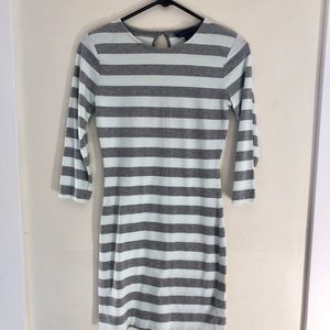 3/$20 French Connection teal and grey dress